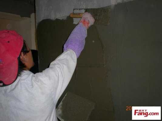 怎么用磨砂纸抹平墙砖