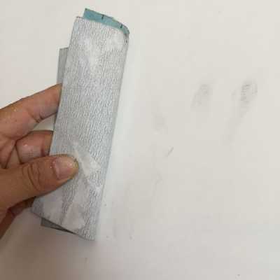  墙面打磨砂纸痕迹怎么处理「墙面有砂纸打磨的印子咋办」