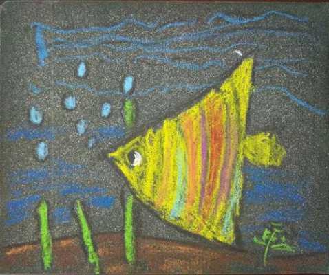  创意儿童画磨砂纸教案「幼儿园磨砂画」