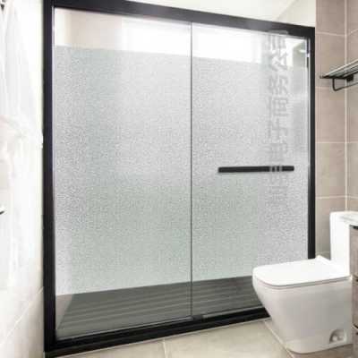  卫生间玻璃门可以贴磨砂纸「卫生间玻璃门贴磨砂膜如何操作」