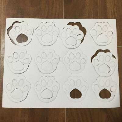  猫板磨砂纸怎么贴图片「喵板猫爪砂纸怎么贴」
